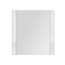 Зеркало Dreja UNI, 75 см, без подсветки, белый, 99.9005 - фото, отзывы, цена